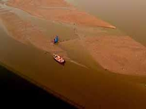 ganga seems red